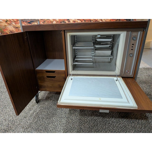 Wood Vintage Sears Coldspot Buffet Bar For Sale - Image 7 of 12