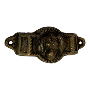 1980s Metal Dog Door Pull