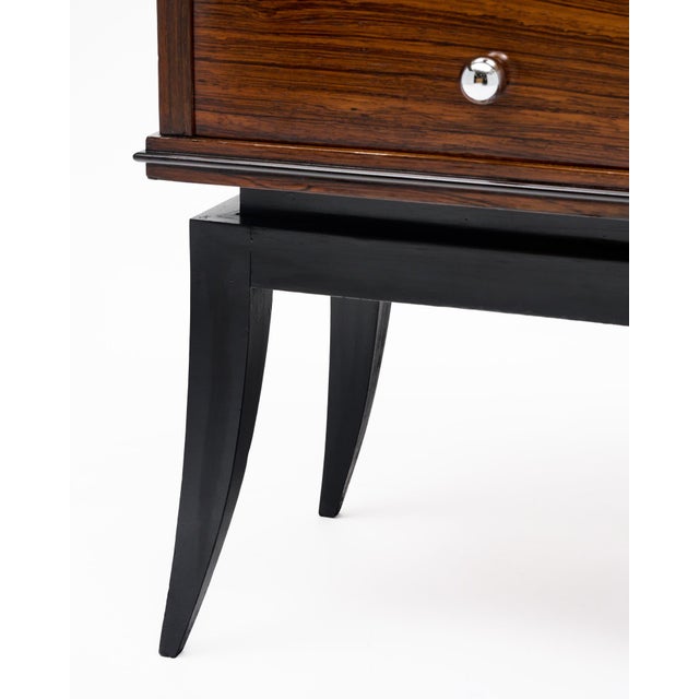 Wood Period Art Deco, French Mahogany Side Tables For Sale - Image 7 of 9