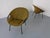 Olive Green Suede Balloon Chair from Lusch, Germany, 1960s For Sale - Image 4 of 16