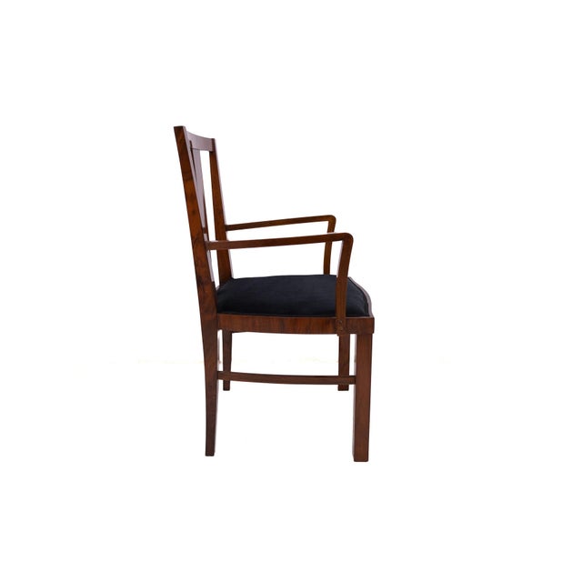 Vintage Wooden Armchairs, 1950s, Set of 2 For Sale - Image 4 of 11