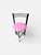 Postmodern Vintage Barstools Counter Stools Wrought Iron Pink 1980s Postmodern Set For Sale - Image 3 of 11