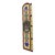 Large Colorful Stained-Glass with Medallion For Sale - Image 4 of 18