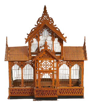 Vintage Liberty Birds Cage