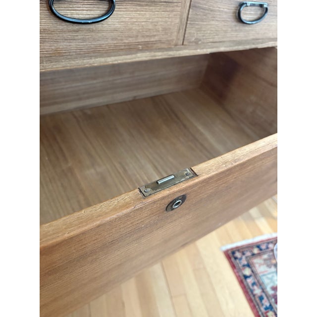 Vintage Japanese Kimono Kannon Biraki Tansu 3 Section Dresser Cabinet For Sale - Image 4 of 11