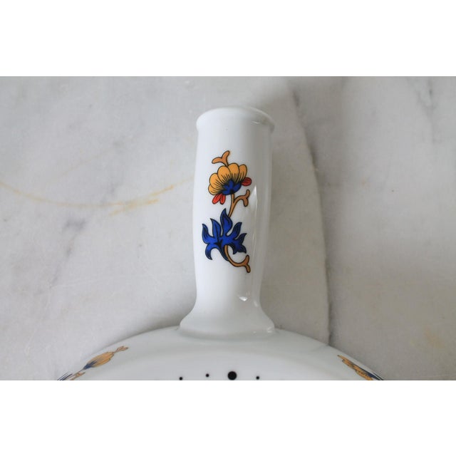 Limoges, France Vintage Le Trefle Limoges France Porcelain Wall Clock For Sale - Image 4 of 9