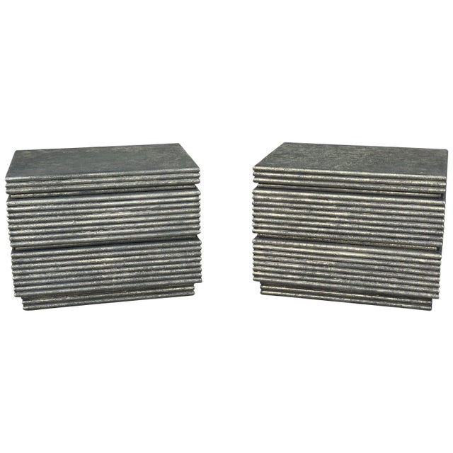 Brutalist Nightstands - A Pair For Sale - Image 13 of 13