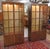 Pair of John Widdicomb Mahogany Hollywood Regency China Display Cabinets Dimensions : 78.25" Tall X 37.5" Wide X 16" Deep...