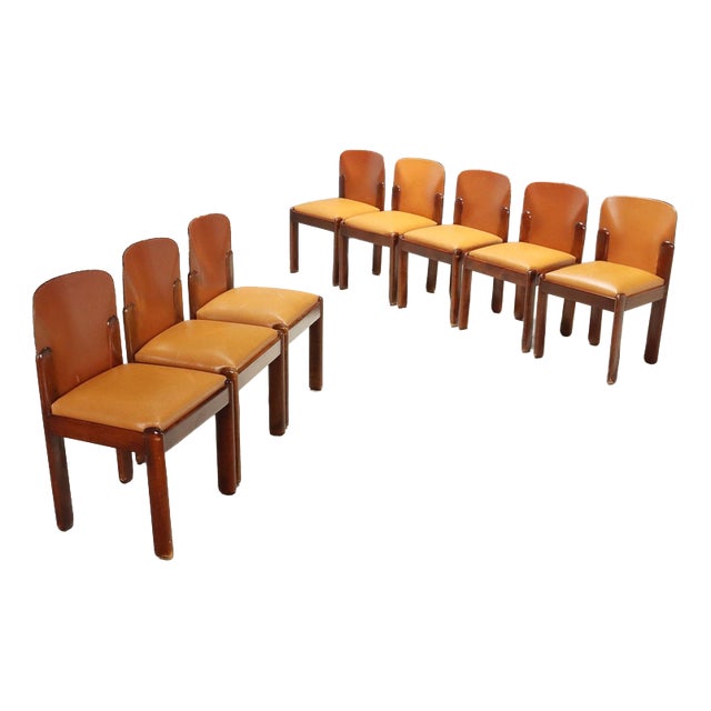 Chairs by Silvio Coppola for Bernini, Set of 8 For Sale