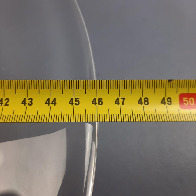 Transparent Glass Centerpiece from Daum, France, 1970s For Sale - Image 12 of 15