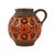 Ceramic West German Orange Pottery Wekara Vase, 1960s For Sale - Image 7 of 10