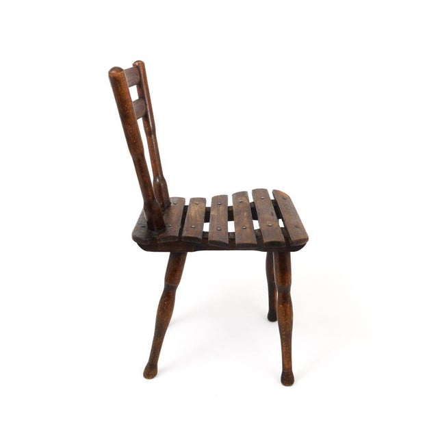 1900 - 1909 Viennese Wooden Children's Chair from Thonet, Austria, 1900s For Sale - Image 5 of 15