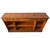 Vintage English Yew Wood Low Bookcase or Sideboard For Sale - Image 3 of 7