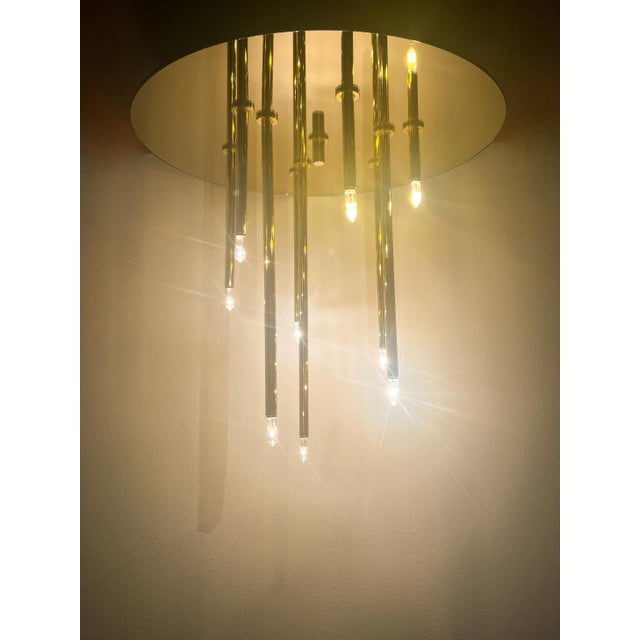 Vintage Hollywood Regency Ceiling Lamp, 1990s For Sale - Image 11 of 11