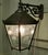 Metal Large Wall Hanging Pub Lantern in Glass and Metal, 1960 For Sale - Image 7 of 8