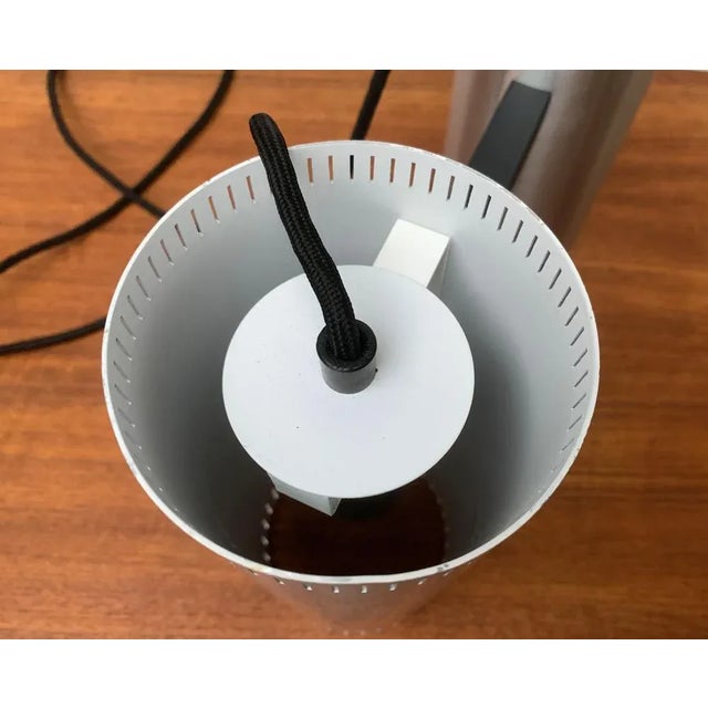 Mid-Century Danish Cylinder Pendant Lamp by Jo Hammerborg for Fog & Mørup For Sale - Image 9 of 18