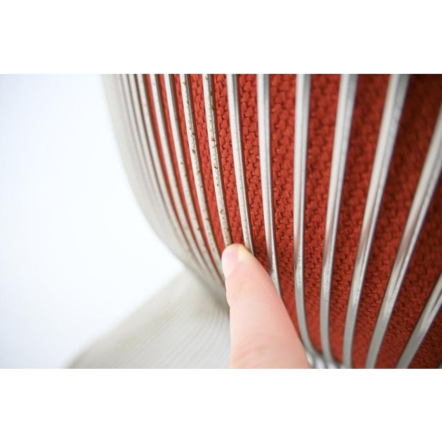 Set of Lounge Chair and Ottoman attributed to Warren Platner for Knoll International, 1960s For Sale - Image 11 of 13