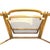 Antique Louis XVI Style Giltwood Tryptic Vanity Table Mirror For Sale - Image 4 of 5