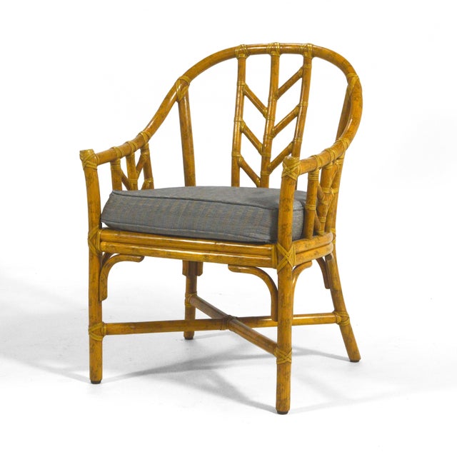 McGuire Elinor McGuire M-71 Occasional Chair For Sale - Image 4 of 10