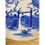 Late 19th Century Antique Japanese Blue and White Porcelain Charger Plate With Pictorial Spring Scene For Sale - Image 5 of 7