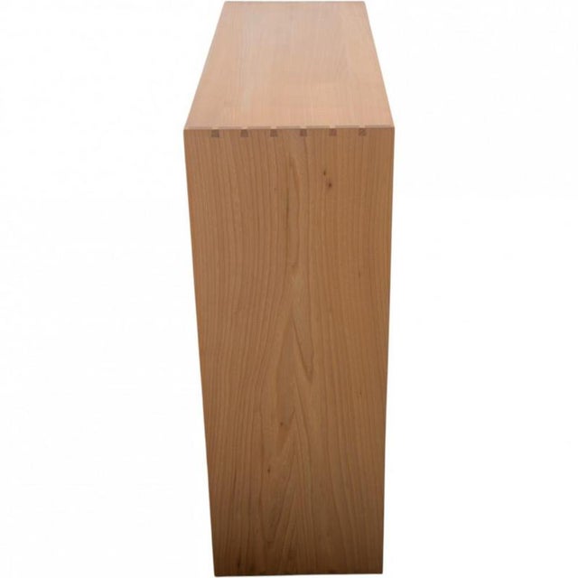 Brown Vintage Bookcase in Elm from Mogens Koch, 1970s For Sale - Image 8 of 10
