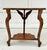 Brown Early 20th C. Carved Swan Demi-Lune Console or Side Table For Sale - Image 8 of 11