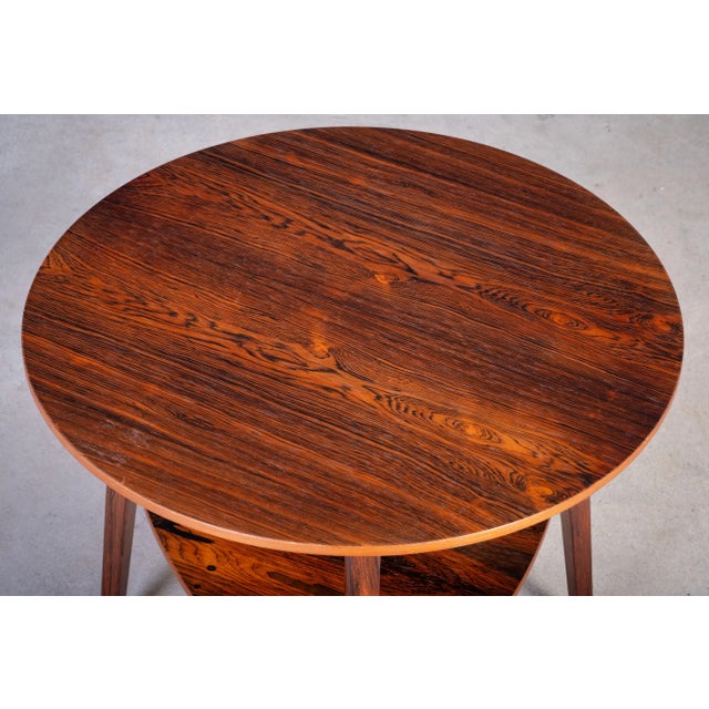 Wood Rosewood Side Tables by Holger George Jensen for Kubus, 1960s, Set of 2 For Sale - Image 7 of 12