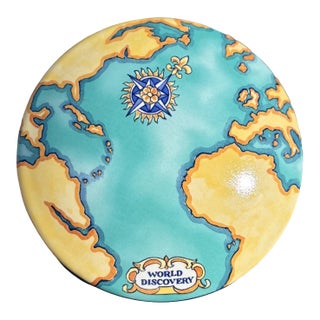 Tiffany and Co. World Discovery Porcelain Lidded Box — 2000, France For Sale