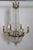 Gilded Bronze and Crystal Chandelier with 10 Bulbs, Late 19th Century For Sale - Image 3 of 16