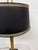 Black Paul Hanson Nyc Brass Empire Lamp For Sale - Image 8 of 12