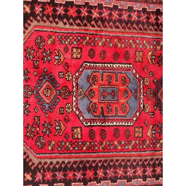 Textile Vintage Hamadan Rug, 1950s For Sale - Image 7 of 18