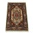 Heriz Rug 2′ X 3′ Ivory Wool Traditional Hand-Knotted Oriental Carpet For Sale