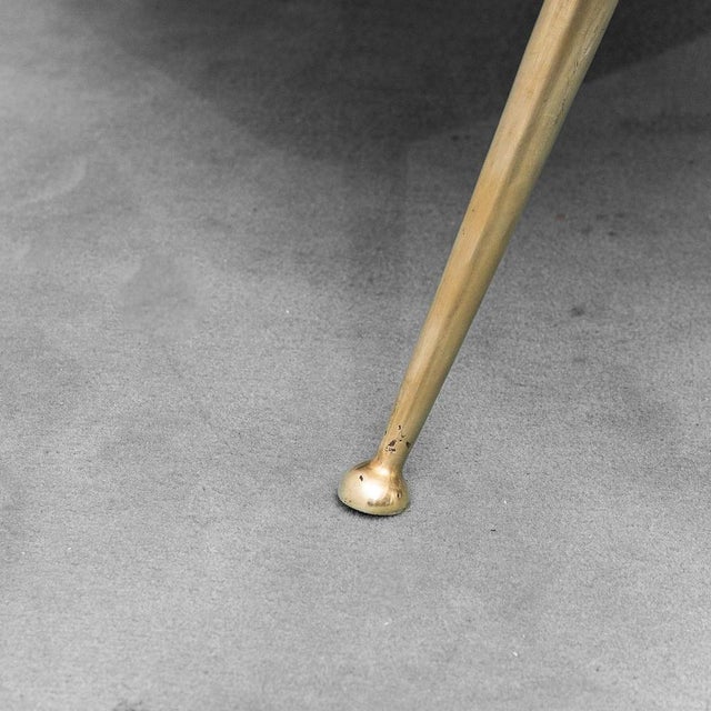 Vintage Eco-Leather Armchair by Gigi Radice for Minotti, 1950s For Sale - Image 9 of 13