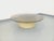 Vintage Round Coffee Table in Glass with Leather and Metal, 1970s For Sale - Image 8 of 18