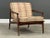 Milo Baughman Mid 20th Century Archie Walnut Lounge Chair Attributed to Milo Baughman For Sale - Image 4 of 9