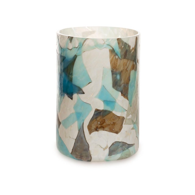 Stories of Italy Nougat Tumblers - Borealis, Set of 6 For Sale - Image 4 of 10