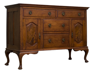 20th Century Walnut Sideboard, 1910s