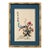 Vintage Chinese Silk Hand Embroidery in a Custom Gilt Bamboo Wood Frame For Sale