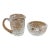Late 20th Century Waterford Crystal Alana Open Sugar & Creamer Set For Sale
