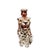 1990s Vintage Boxer Ceramic Leopard Candleholder, 1980s For Sale - Image 5 of 16