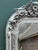 1970s French Artisan Louis XVI Silver Beech Wall Mirror For Sale - Image 4 of 10