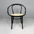 Austrian modern straw and black wood chairs 209 by Michael Thonet for Radomsko, 1970s Set of four model 209 chairs with...