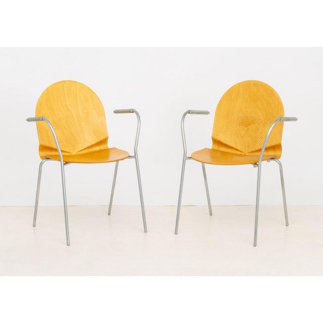 Set of Six Nanna Ditzel for Frederica Furniture "Sonar" Chairs For Sale - Image 10 of 13