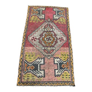Turkish Yastik Rug 1'9" x 3' For Sale