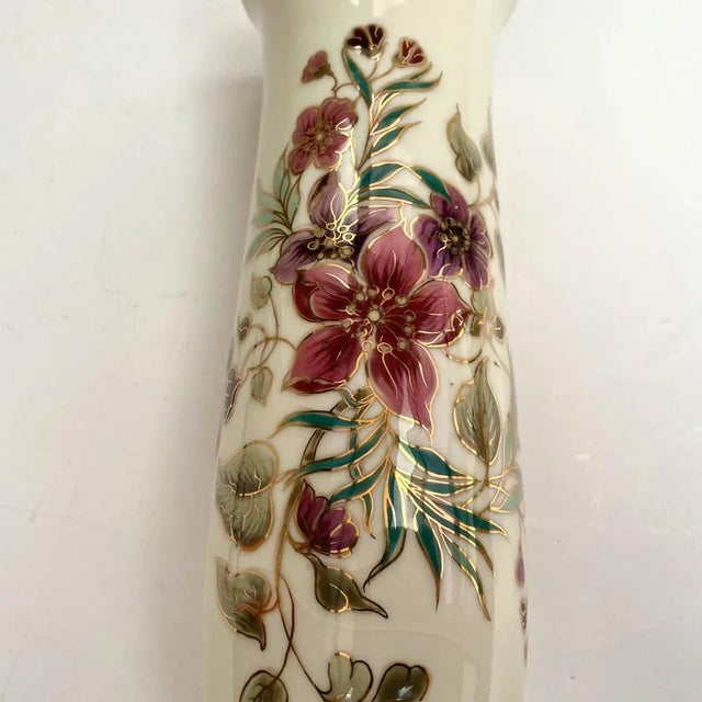 1950s Vintage Vase and Ashtrays in Porcelain by Zsolnay, Hungary, 1950s, Set of 3 For Sale - Image 5 of 7