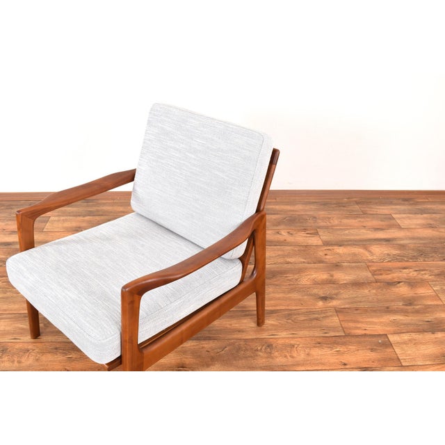 Mid-Century Modern Lounge Chair by Illum Wikkelsø, 1960s For Sale - Image 10 of 12