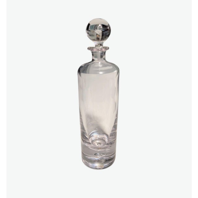 Kosta Boda 1960s Mid-Century Modern Kosta Boda Sweden "Pippi" Crystal Decanter by Vicke Lindstrand For Sale - Image 4 of 12