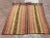 Vintage Striped Turkish Kilim Rug - 75.5" X 77" For Sale - Image 11 of 11