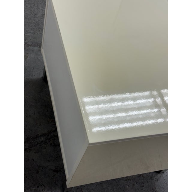 Calligaris Lacquered Two-Drawer Nightstand For Sale In San Francisco - Image 6 of 12