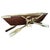Wood Antique Edwardian Mahogany Nautical Rowing Boat Cruet Centrepiece, 1900 For Sale - Image 7 of 7